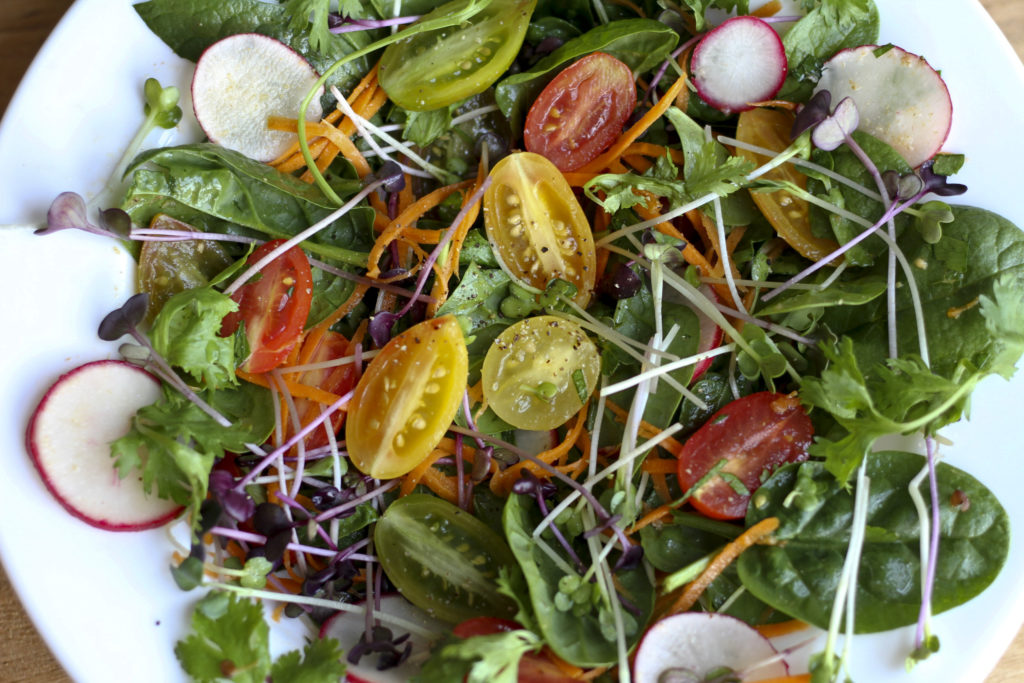 Sprout Salad #Healthyeating - Ever Open Sauce