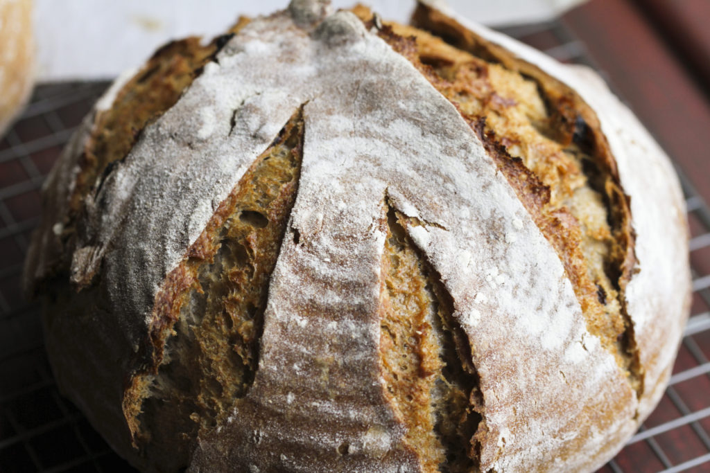 Sourdough Rye with Raisins and Walnuts - Ever Open Sauce