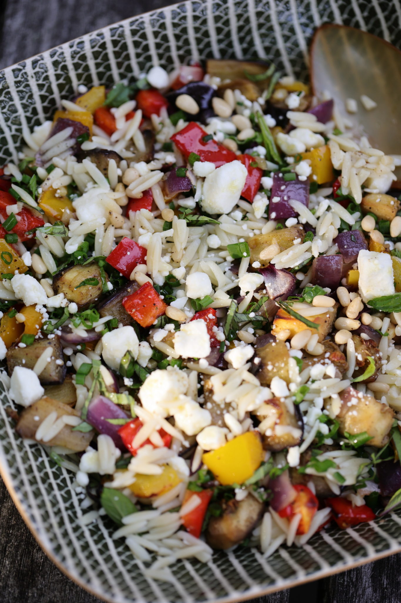 Orzo With Roasted Vegetables | Ina Garten - Ever Open Sauce