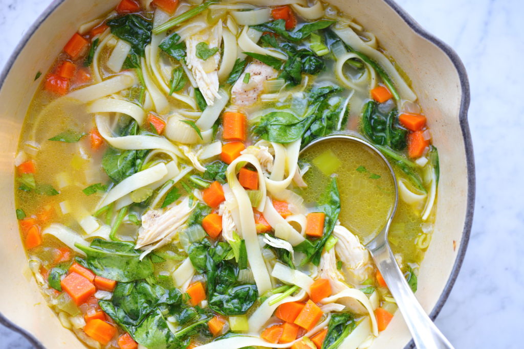 Basic Chicken Noodle Soup with Dill Alice Waters Ever Open Sauce